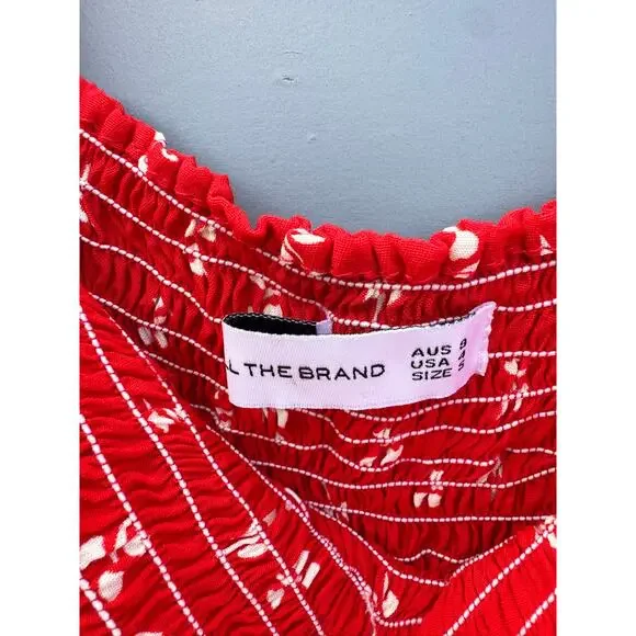 FAITHFULL THE BRAND Genevieve mini dress Small S - Picture 8 of 9